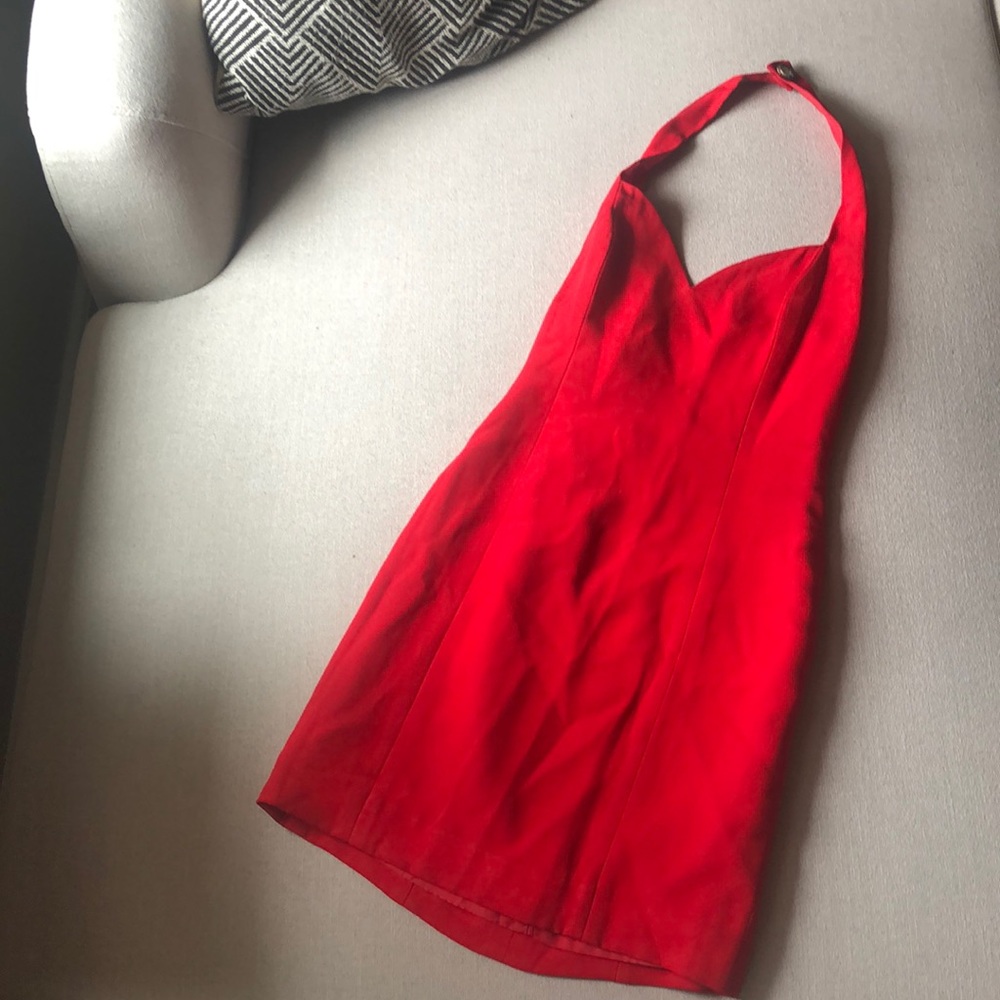 Nicole Miller stunning and sexy halter dress